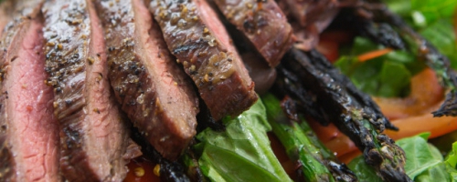 Marinaded Steak w/ Light Side Salad
