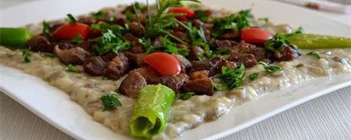 Turkish menu