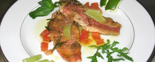 Menu océan