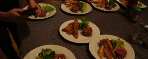 Menu pour Patrick