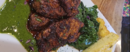 Chili rubbed pork tenderloin