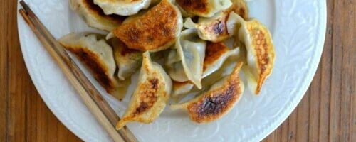 Asian Ginger Pork Dumpings