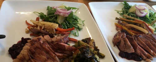 three course paleo dinner