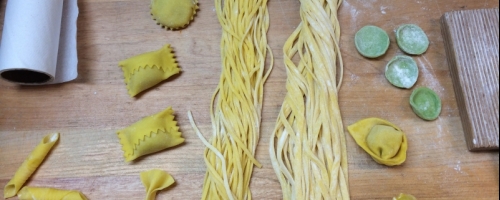 Pasta making class