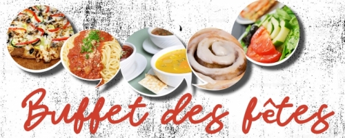 Le Buffet des fêtes.