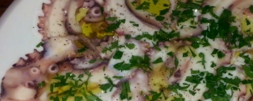 Italian lunch sample menu
