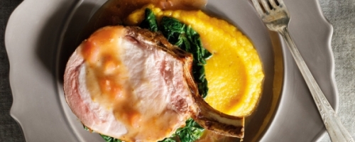 Carré de porc sauce à l'orange