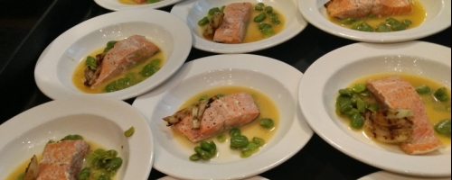 Poached Salmon