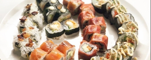 Sushi menu