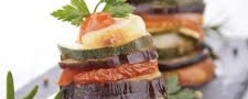Menu vegetariano gourmet