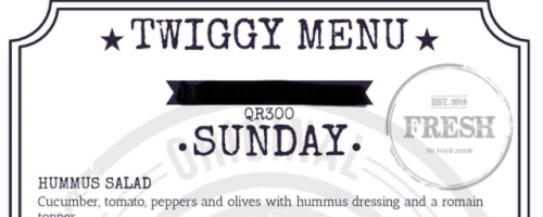 Twiggy Menu