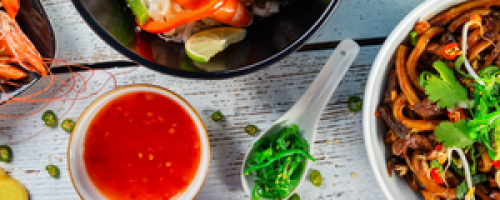 Asian Food Theme