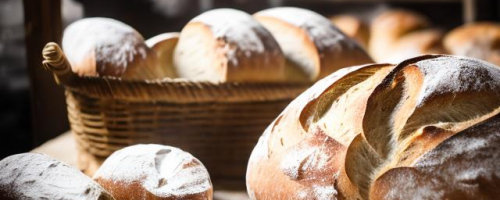 bread and fresh pasta