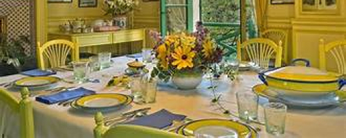 Menu Giverny chez Claude Monet