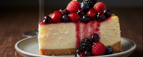 Signature Mixed Berry Cheesecake
