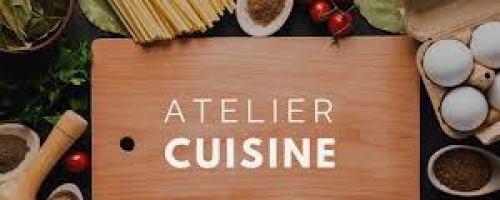 Menu Atelier- Cuisine & Pâtisserie