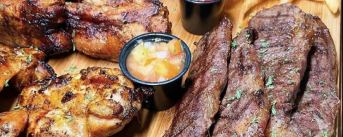Todo tipo de corte de carne roja y mariscos