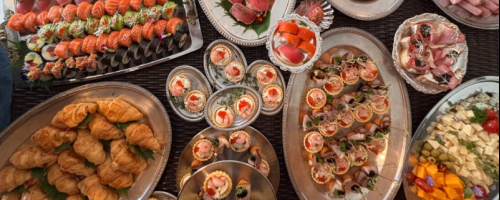Buffet | Welcome table