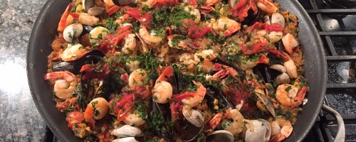 Seafood Paella