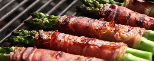 Asparagus Wrapped with Serrano Ham