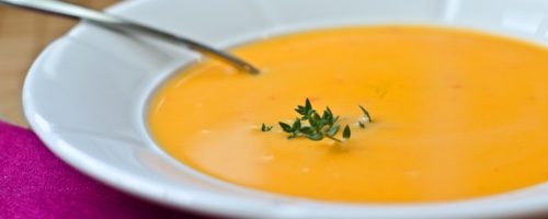 Maple butternut squash soup