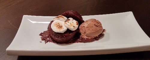 Brownies aux guimauves grillées