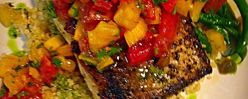 Pan Seared Halibut