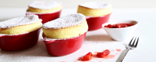 Vanilla soufflé