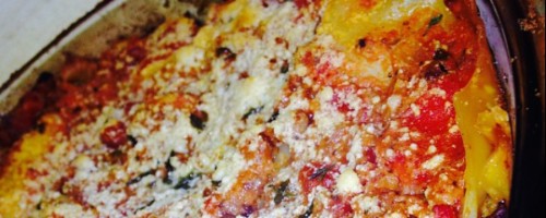 Deep Dish Lasagna