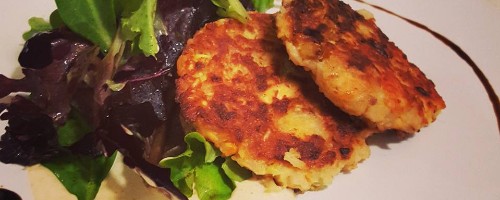 Brown Rice and Salmon Cakes