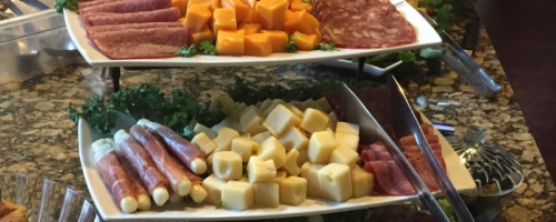 Cheese and meat