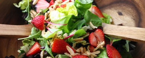 Strawberry Almond salad
