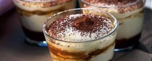 Tiramisu chocolat café