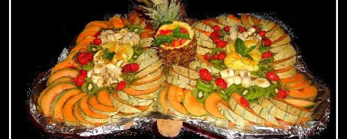 papillon de fruit frais