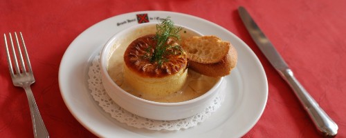 Soufflé gratiné aux Langres