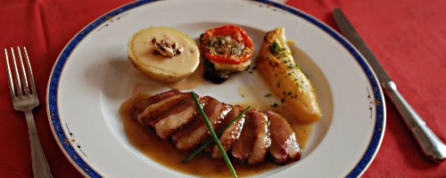Magret de canard au sirop d'érable