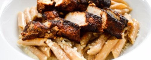3 cheese blackened or regular Chicken Alfredo