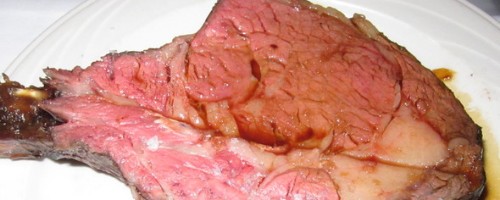 5e- Roast beef (Côte de bœuf)