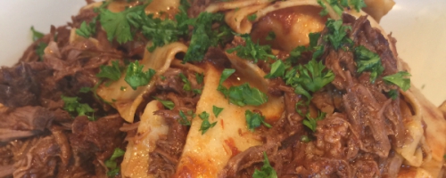 Short Rib Ragu with Pappardelle