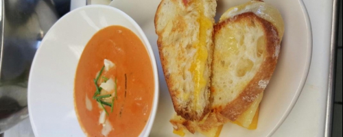 Classic Tomato Soup and Grilled Cheese