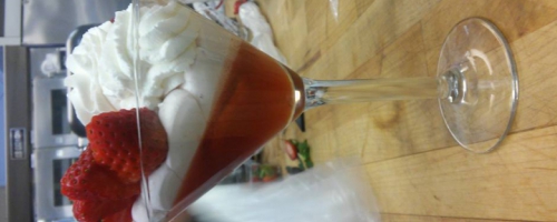 Strawberry Jello Parfait