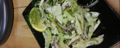 Celery Root and Fennel Salad