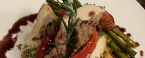 Italian Sausage stuffed chicken