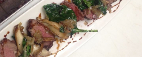 Sweet soy tenderloin tips