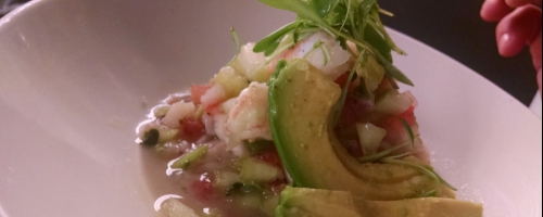 shrimp and fish ceviche