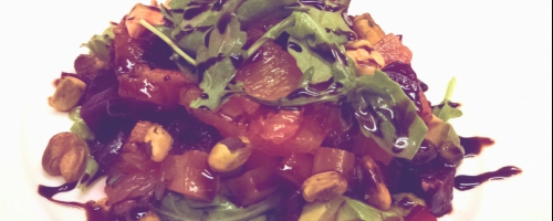 roasted beet salad