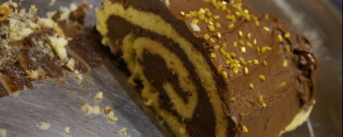 Bûche au Nutella