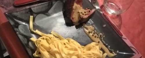 Magret de Canard au Poivre Vert