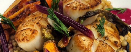 Pan-Seared Scallops
