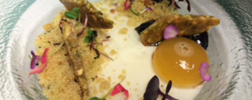 Goat Cheese Panna Cotta